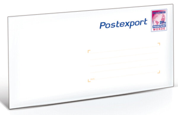 Enveloppe Postexport 20g - Monde - Unité