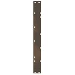 vidaXL Table à manger marron clair bois de chêne massif rectangulaire