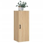vidaXL Armoire murale chêne sonoma 34 5x34x90 cm