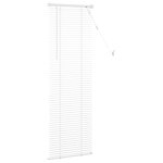 vidaXL Store Vénitien Réglable Blanc 150 x 40 cm PVC