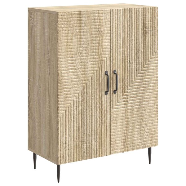 vidaXL Buffet Chêne Sonoma 66 x 34 5 x 89 5 cm Bois d'ingénierie