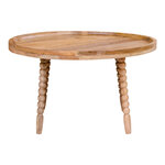 Table basse en bois de manguier Ø 60 x 35 cm