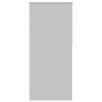 vidaXL Store enrouleur occultant 84 4 x 230 cm  largeur du tissu 80 cm  gris