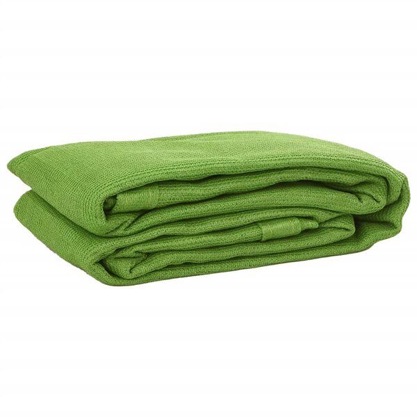 vidaXL Tapis de tente vert clair 250x400 cm PEHD