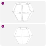 vidaXL Jardinière 2 Pièces Argent 75 x 75 x 60 cm Acier galvanisé