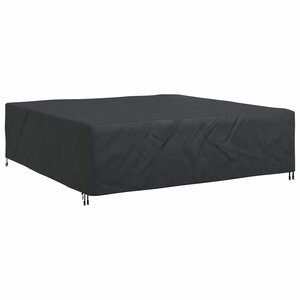 vidaXL Housse pour meubles Uni Noir 275 x 275 x 70 cm 210D