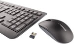 Pack clavier - souris sans fil cherry dw 3000 (noir)