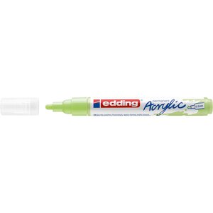 Marqueur acrylique moyen 5100 vert pastel 2-3 mm EDDING