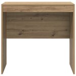 vidaXL Bureau Chêne Artisanal 80x50x76 cm Bois composite