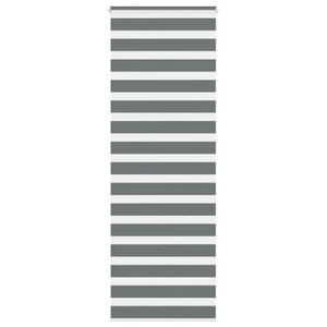 vidaXL Store zèbre gris foncé largeur du tissu 75 9 cm polyester