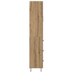 vidaXL Haut Armoire avec tiroir Chêne artisanal 69 5 x 34 x 180 cm