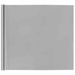 vidaXL Films solaires 5 Pièces effet réfléchissant statique argenté PVC