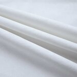 vidaXL Rideau occultant et anneaux en métal 2Pièces Blanc cassé 140x245cm