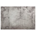 Tableau magnétique panneau écriture école maison bureau mural verre 60 x 40 cm gris 02_0045509
