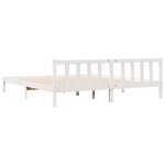 vidaXL Cadre de lit extra long sans matelas 200x210 cm bois massif pin