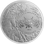 Monnaie BLACK HORSE Four Horsemen of the Apocalypse 1 Oz Argent 5 Thalers Carpathians 2026 (PRÉCOMMANDE)