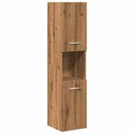 vidaXL Ensemble de meubles salle de bain 4 Pièces bois d'ingénierie