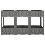 vidaXL Lit surélevé 120x40x71 cm Polypropylène