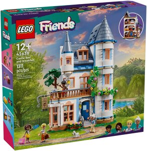 LEGO Friends - Créez votre propre chambre d'hôte dans un château - Modèle 42638