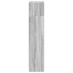 vidaXL Bibliothèque sonoma gris 40x24x109 cm bois d'ingénierie