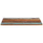 vidaXL Dessus de table rectangulaire 70x90 cm 25-27 mm Bois récupéré