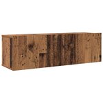 vidaXL Meuble TV 6 Pièces Marron 200 x 30 x 30 cm Bois d'ingénierie
