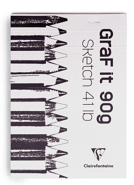 BLOC GRAF IT A5 80 feuilles UNI 90g CLAIREFONTAINE