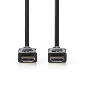 NEDIS High Speed HDMI™ Cable with Ethernet - HDMI™ Connector  -  HDMI™ Connector - 3.0 m - Noir