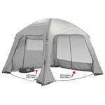 Bo-Camp Paroi latérale avec moustiquaire de tente Air Gazebo Gris