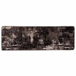 vidaXL Coureur de Tapis MARSA Noir 50 x 150 cm Polyester et PVC