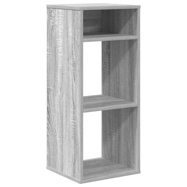 vidaXL Bibliothèque sonoma gris 34x31x80 cm bois d'ingénierie