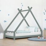 Lit tipi enfant TAHUKA 90 x 200 vert sauge