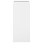 vidaXL Bibliothèque/Séparateur de pièce Blanc 80x30x72 cm