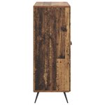 vidaXL Buffet Bois ancien 66 x 34 5 x 90 cm Bois d'ingénierie
