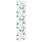 vidaXL Store enrouleur de douche avec cassette largeur du tissu 56 cm