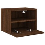 vidaXL Meubles TV muraux 2 Pièces chêne marron 40x30x30cm bois ingénierie