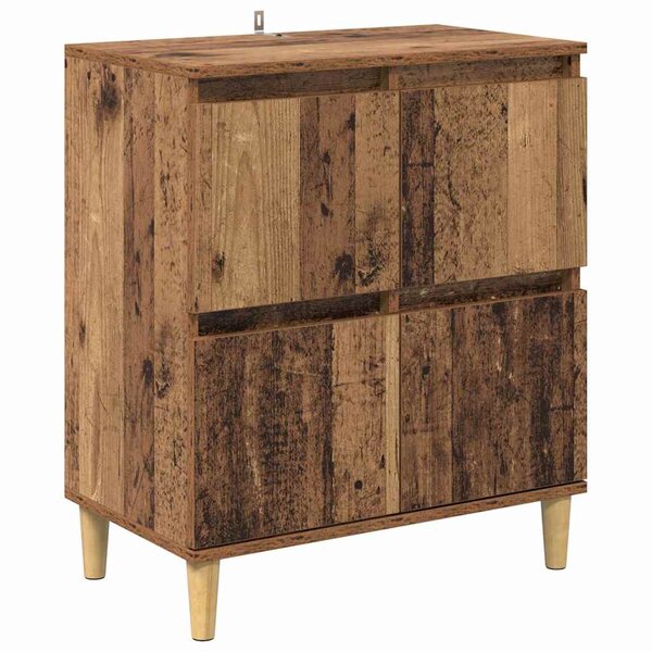 vidaXL Buffet Bois Ancien 60 x 35 x 70 cm Bois d'ingénierie