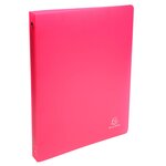 Classeur 4 anneaux 20 mm polypropylène Chromaline - A4, couleur aléatoire EXACOMPTA