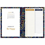 Agenda Semainier 2024-2025 13x18 Cm - Géométrique - Draeger paris