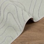 vidaXL Tapis d'intérieur et d'extérieur PALMERAS Vert 120 x 120 cm