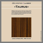 4 Lames décoratives TAURUS pour poteau LA BOXX