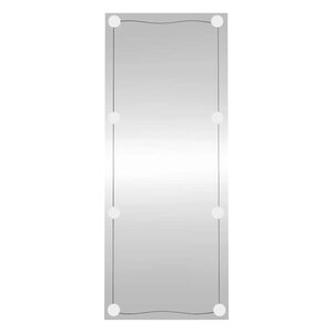 vidaXL Miroir mural avec lumières LED 40x100 cm verre rectangulaire