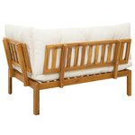 vidaXL 132 x 92 x 82 cm Bois d'acacia