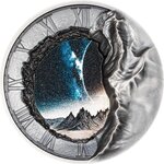 Pièce de monnaie en Argent 10 Dollars g 62.2 (2 oz) Millésime 2025 PORTAL OF TIME