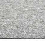 vidaXL Tapis 20 Pièces Gris clair 50 x 50 cm 100  Polypropylène