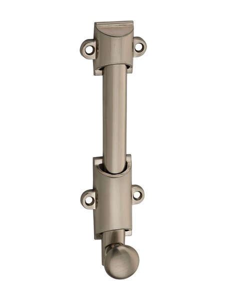 THIRARD - Verrou à plaquer pour fenêtre  à coulisse  150mm  nickel satin
