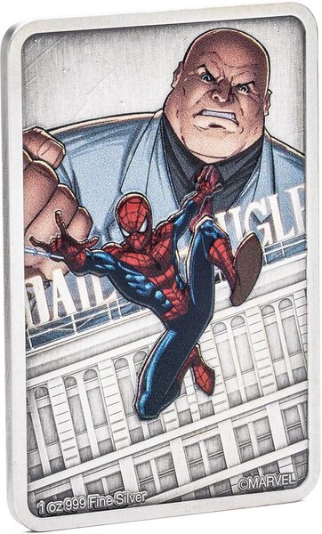 Pièce de monnaie en Argent 2 Dollars g 31.1 (1 oz) Millésime 2024 Spiderman Villains KINGPIN