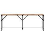 vidaXL Table console Bois Ancien 200 x 29 x 75 cm