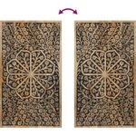 vidaXL Ensemble de meubles de salle de bain 3 Pièces bois manguier massif