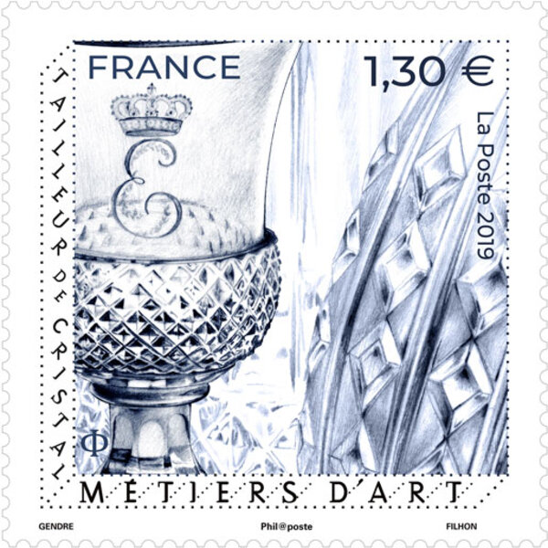 Timbre - Métier d'art - Cristallerie